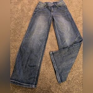 Fire & Rain Blue Flare Junior's Jeans EUC Size 11